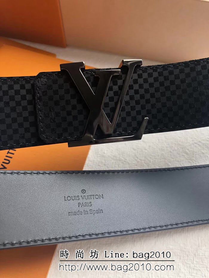 路易威登LV 原單品質入秋經典單品Made in S ain 絨面 男士皮帶 LHG1322